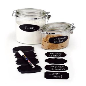 RSVP Reusable Pantry Labels Set of 24