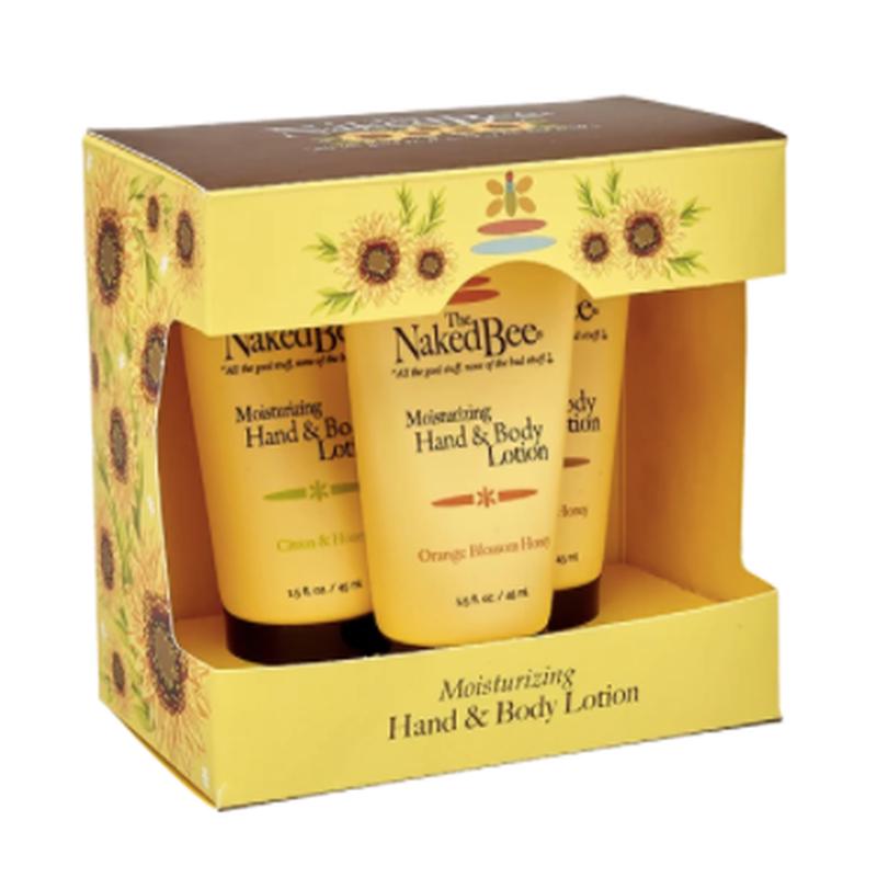 The Naked Bee Hand & Body Lotion Trio