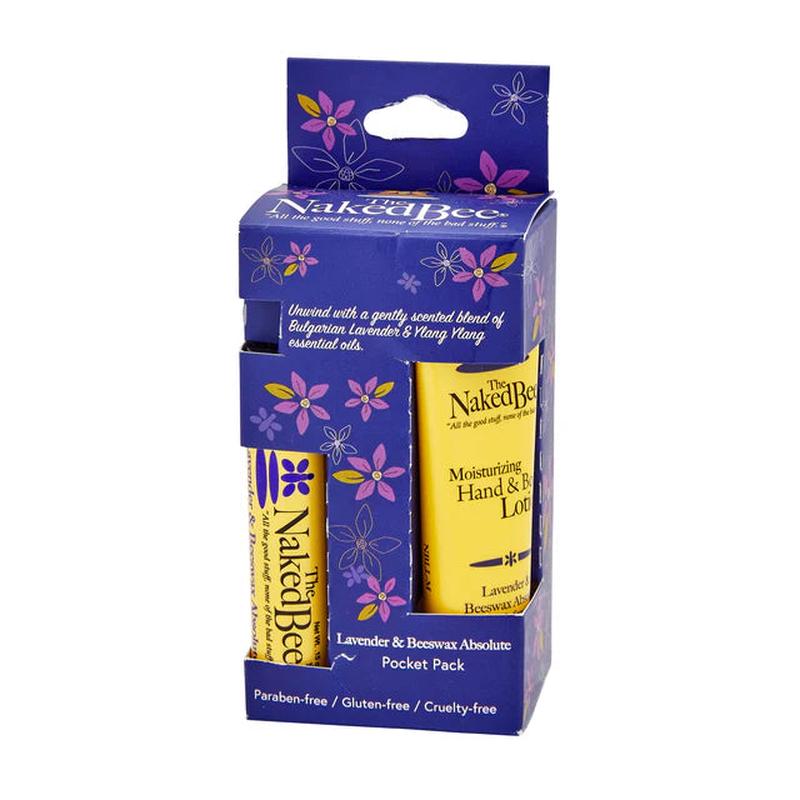 The Naked Bee Lavender Beeswax Absolute Pocket Pack
