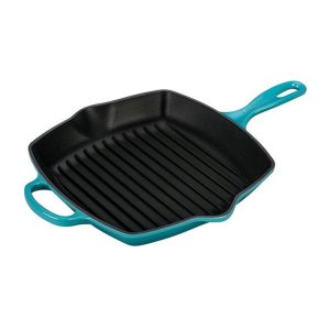 Le Creuset Caribbean Skillet Grill Pan