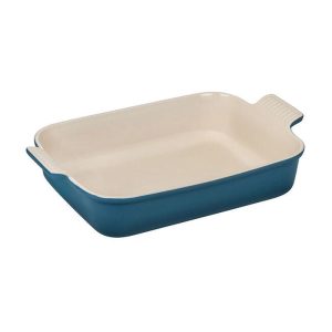 Le Creuset Deep Teal Rectangular Dish 4QT
