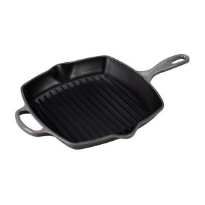 Le Creuset Flint Square Skillet Grill
