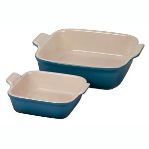 Le Creuset Marseille 2pc Square Dish Set