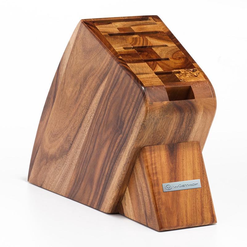 Wusthof 6-Slot Studio Knife Storage Block, Acacia