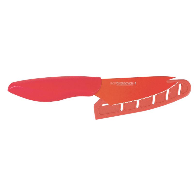 KAI Pure Komachi 2 Tomato Knife with Sheath