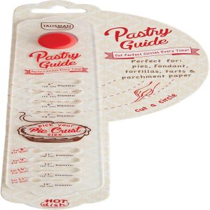 Talisman Designs Perfectly Round Pie Dough Cutting Pastry Guide