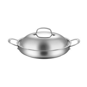 Cuisinart Chef's Classic Stainless 12" Everyday Pan w/Medium Dome Cover