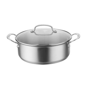 Cuisinart Chef's Classic Stainless 5.5 Qt. Multi-Purpose Pot with Glass Cover