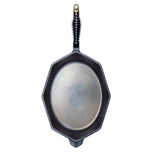 FINEX Premium Quality Cast Iron Skillet With Spring Handle