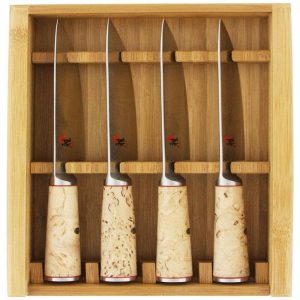 Miyabi Birchwood 4 Piece Steak Knife Set