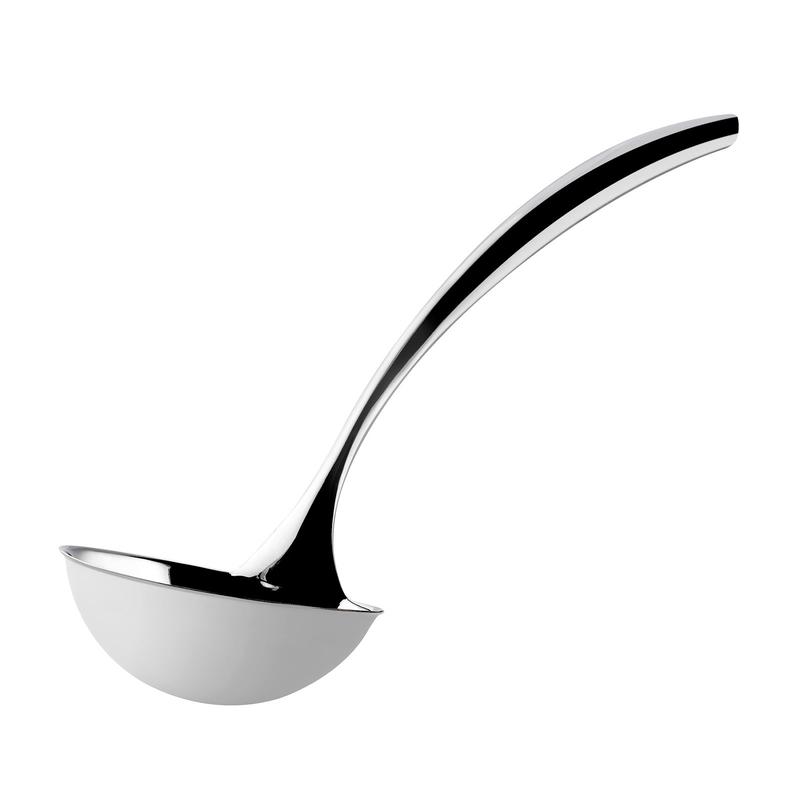 Cuisipro 6-ounce Tempo Serving Ladle, 15-Inch, Stainless Steel