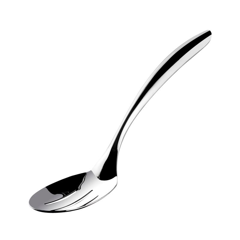 Cuisipro Tempo Slotted Spoon, 13.5-Inch, Stainless Steel