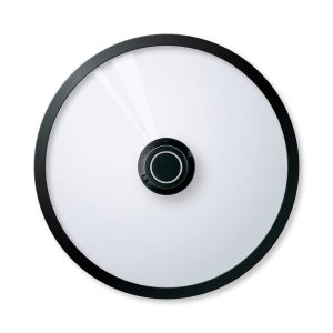 Frieling Black Cube Cookware Lid with Silicone Edges, 11-Inch