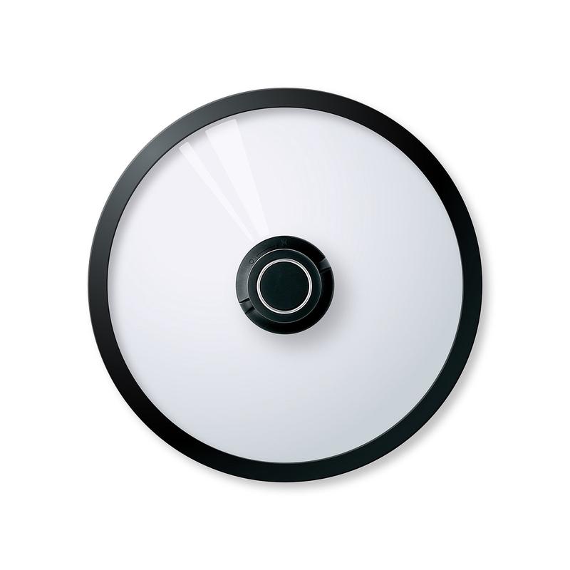 Frieling Black Cube Cookware Lid with Silicone Edges, 9.5-Inch