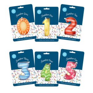 R&M International Milestone Cookie Cutters, Set of 6