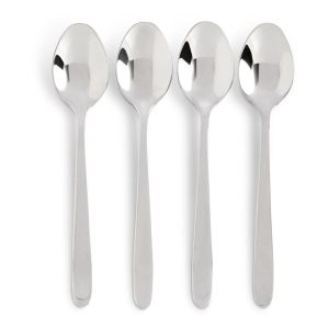 Fino Demi Spoon Set, 18/10 Stainless Steel, Set of 4