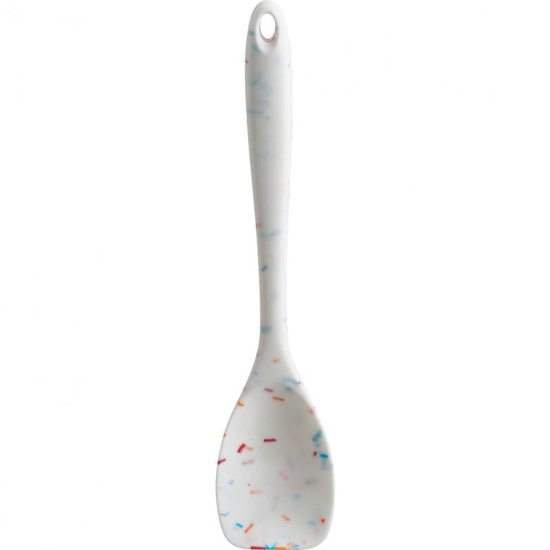 Trudeau Confetti Silicone Spoon Spatula, 11-Inch