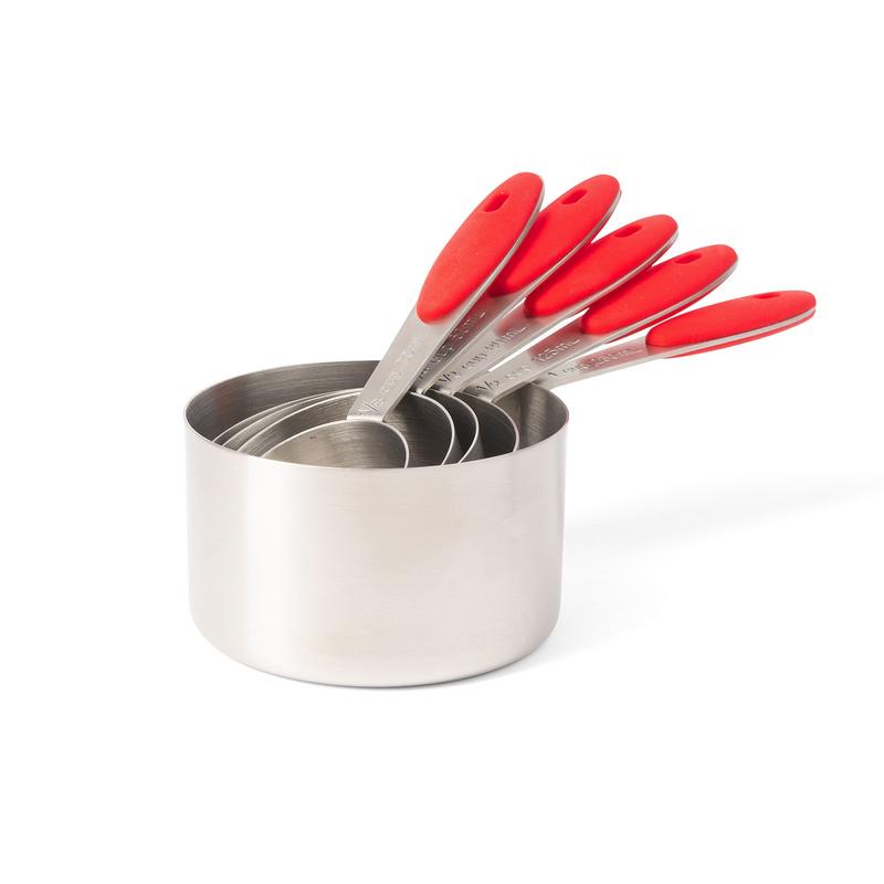 Betty Crocker5 Piece Stainless Steel Measuring Cups Set