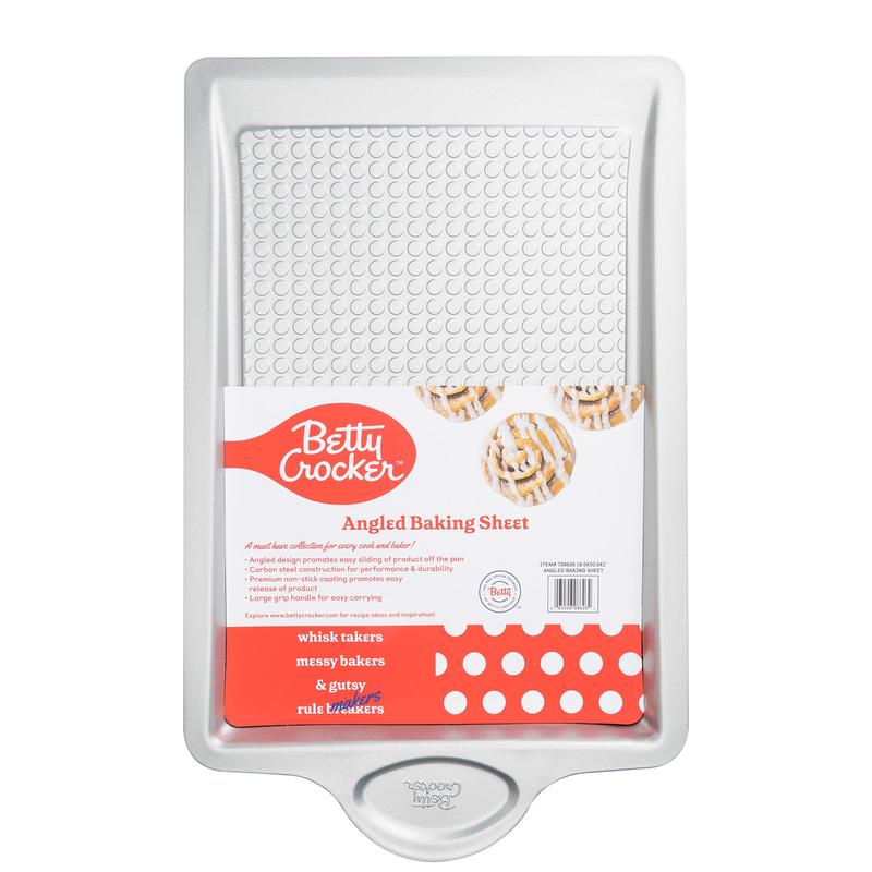 Betty CrockerCarbon Steel Easy Slide 20.5 x 12.75 x 1 Inch Baking Sheet