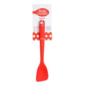 Betty CrockerSilicone 13 Inch Spatula, Red