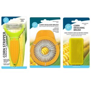 R&M International Corn Desilker and Stripper Kitchen Tool Set