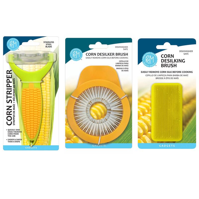 R&M International Corn Desilker and Stripper Kitchen Tool Set