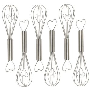 R&M International Heart Whisk, Pack of 6