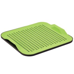 Better Houseware 2-Piece Silicone Drying Mat, Green