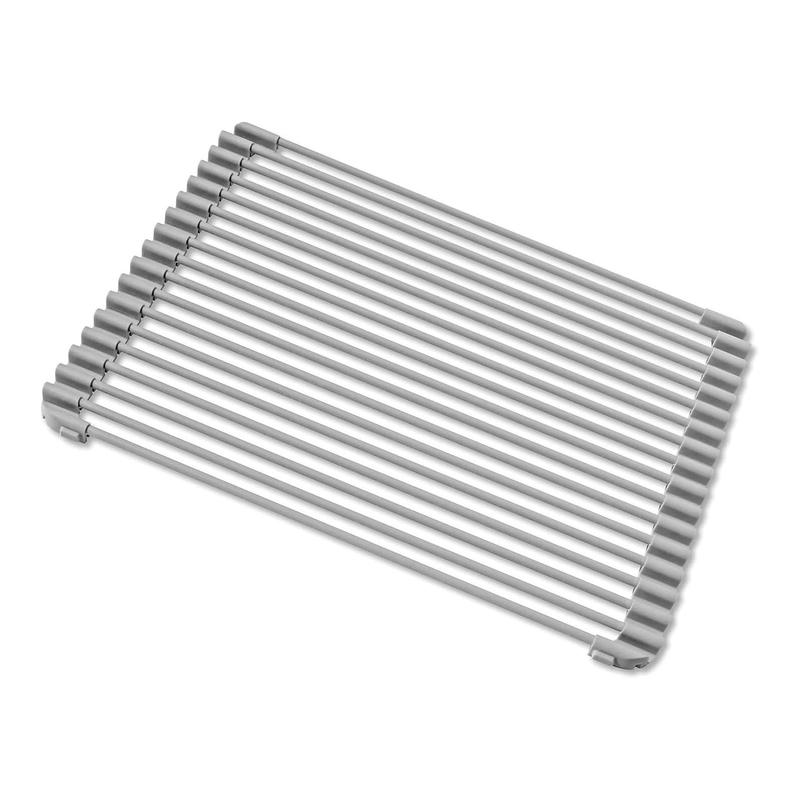 Better Houseware Multipurpose Roll-Up Rack  Silicone-Coated Stainless Steel