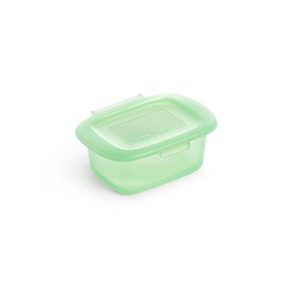 Lekue Reusable Silicone Food Storage Box, 6.75-ounce