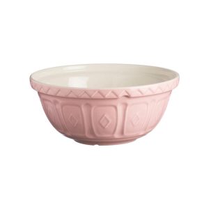 Mason Cash Color Mix Powder Pink Size 18 Mixing Bowl, 2.85 Quart