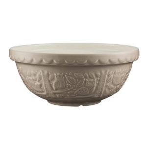 Mason Cash In The Forest Owl Size 18 Mixing Bowl, Stone, 2.85 Quart