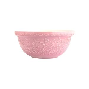Mason Cash In The Meadow Rose Size 12 Mixing Bowl, 4.25 Quart, Pink