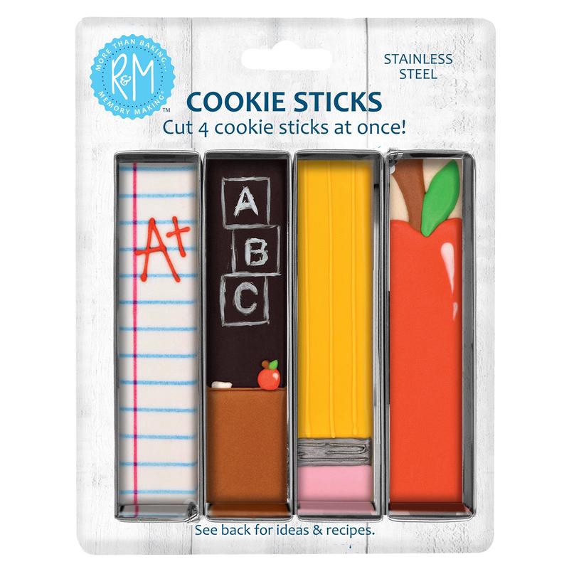 R&M International Cookie Stick Cutter, Stainless