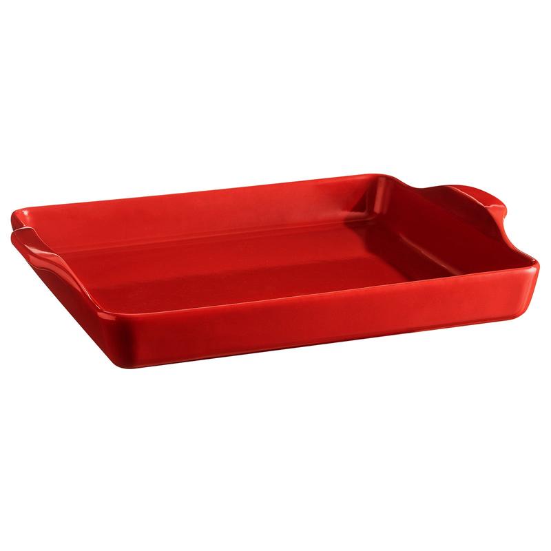 Emile Henry Foccacia Bread Pan and Detroit Style Deep Dish Pizza Pan