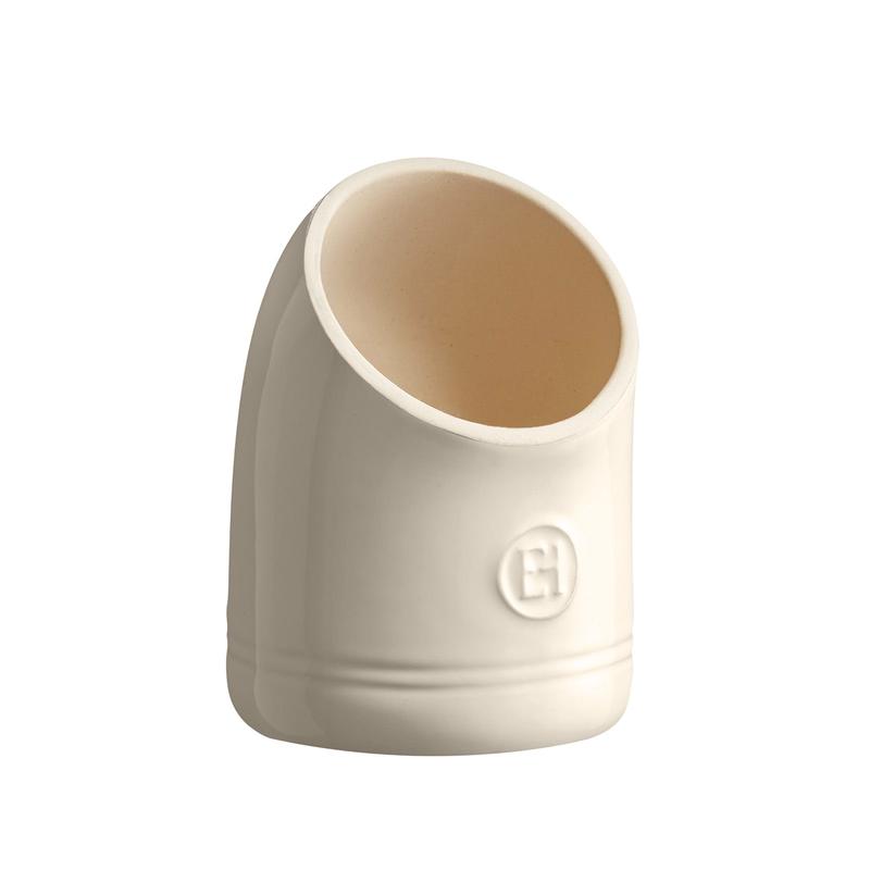 Emile Henry The Salt Pig  Modern Ceramic Salt Cellar, Truffle