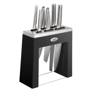 Global 7-Piece Kabuto Knife Block Set