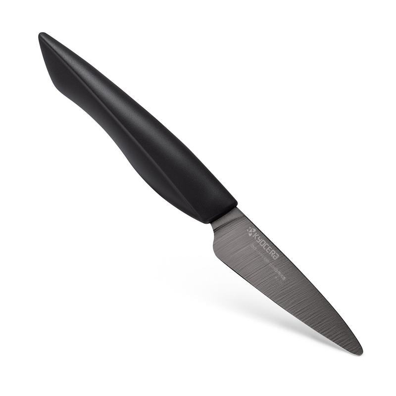 Kyocera INNOVATIONblack 3-Inch Ceramic Kitchen Paring Knife
