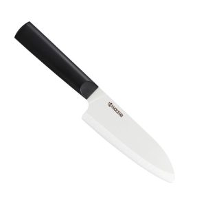 Kyocera INNOVATIONwhite 5.5-Inch Ceramic Santoku Knife, White Blade