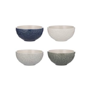 Mason Cash Nautical Mini Bowls  Set of 4 Stoneware Prep Bowls