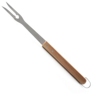 Norpro BBQ Fork with Acacia Handle, 19-Inch