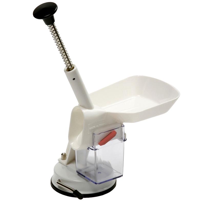 Norpro Deluxe Automatic Feed Cherry Pitter with Suction Base and Catch Hopper