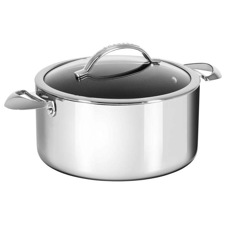 Scanpan Haptiq Stainless Steel Nonstick 7.5 Qt. Covered Dutch Oven