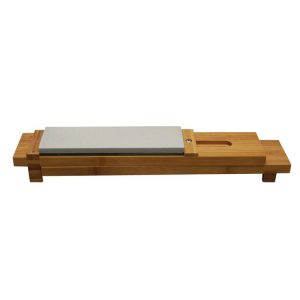 Bob Kramer Bamboo Sharpening Stone Sink Bridge