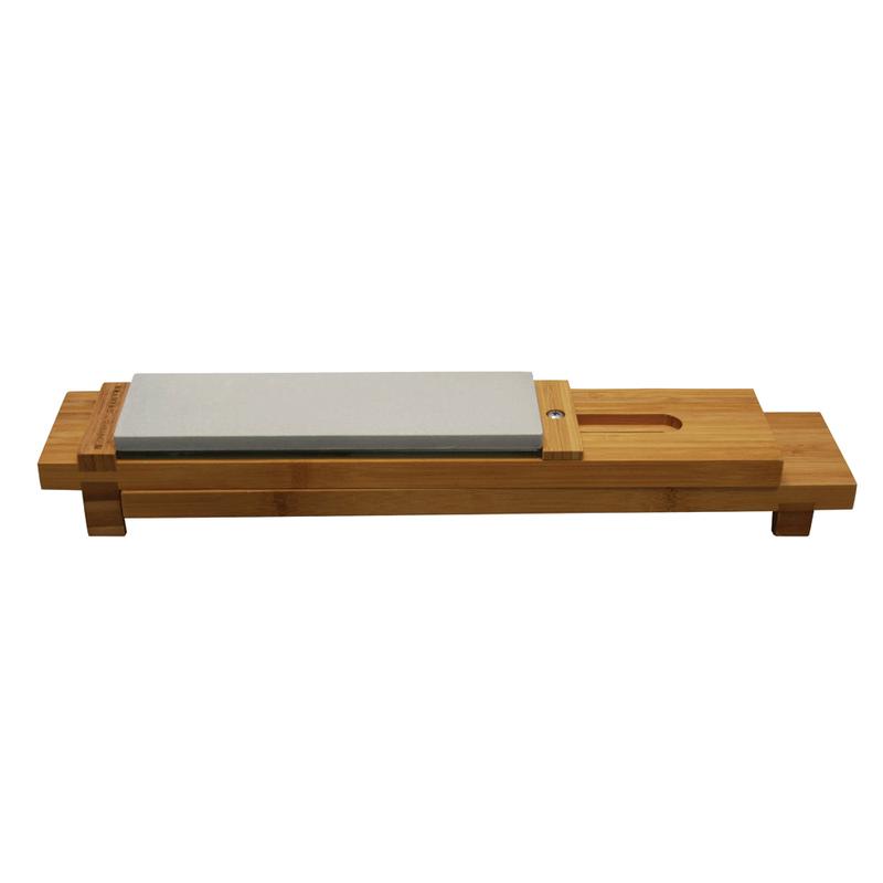 Bob Kramer Bamboo Sharpening Stone Sink Bridge