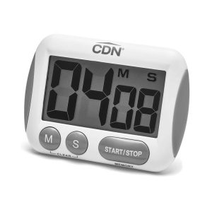 CDN TM15 Extra Large Display Kitchen Timer, White