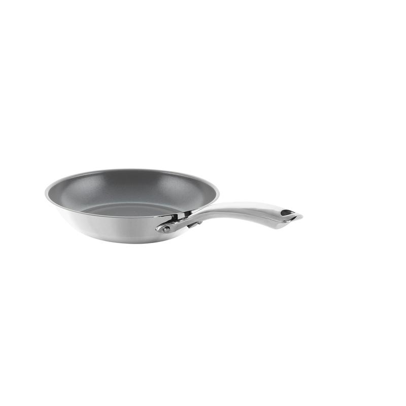 Chantal 3.Clad 8-Inch Fry Pan w/ Fusion Ti Nonstick Ceramic Coating