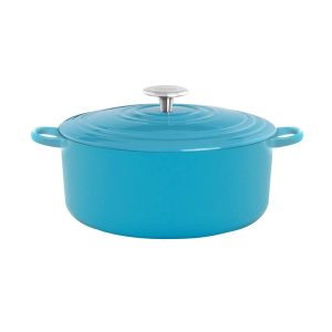Chantal 5.6 Qt Round Cast Iron Dutch Oven