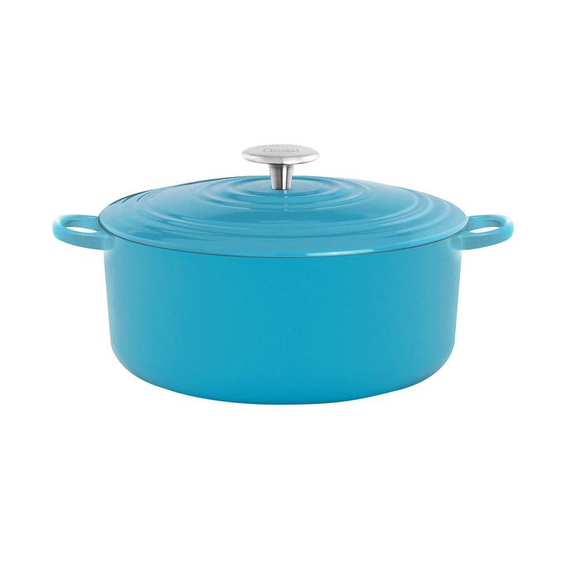 Chantal 5.6 Qt Round Cast Iron Dutch Oven