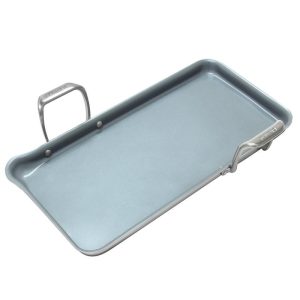 Chantal Induction 21 Tri-Ply Griddle w/ Ceramic Coating - 19.09" x 9.52"